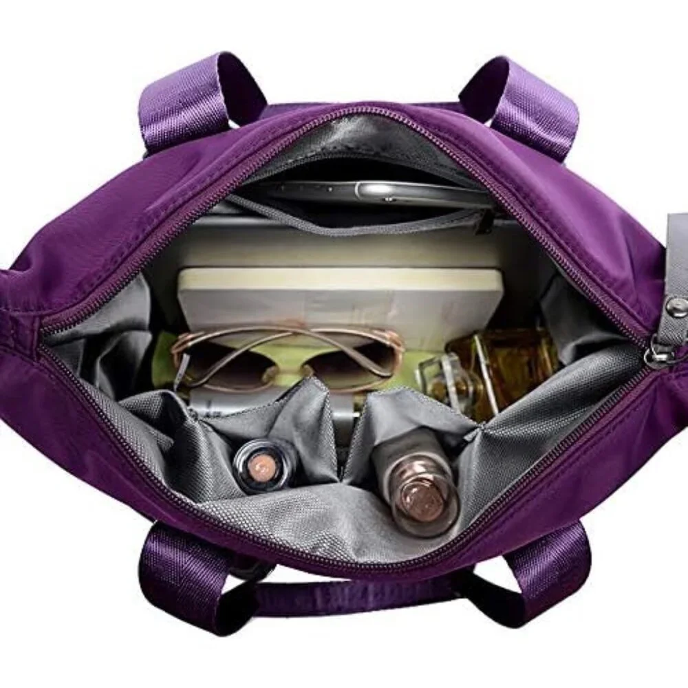 Women Oxford Cloth Waterproof Crossbody Bag Large Capacity Diaper Bag